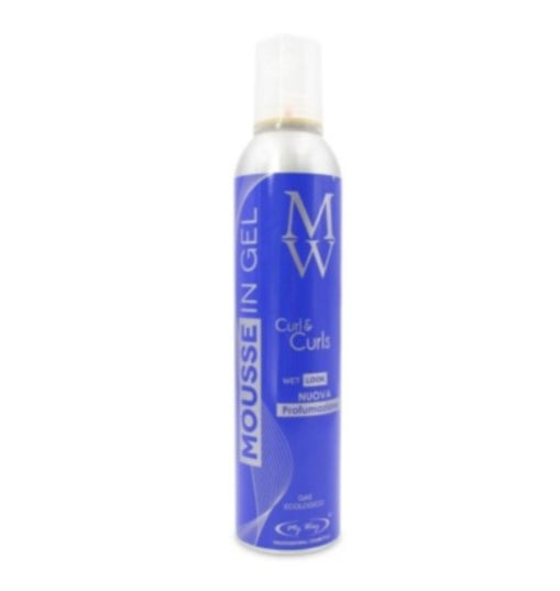 Mousse schiuma capelli gel ricci effetto bagnato Curl & Curls My Way 300ML