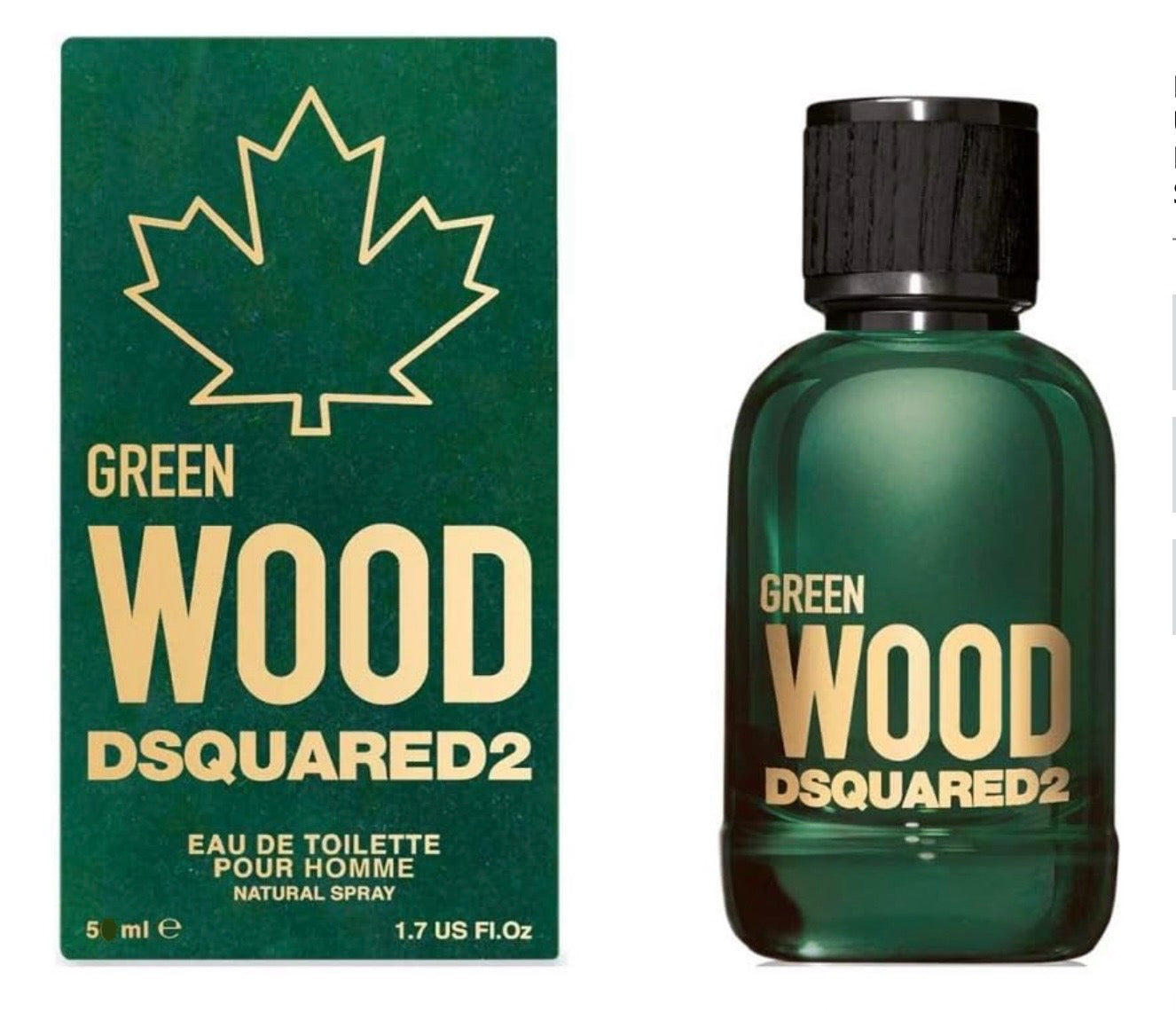 Miniature Profumo DSQUARED2 WOOD GREEN 5ml
