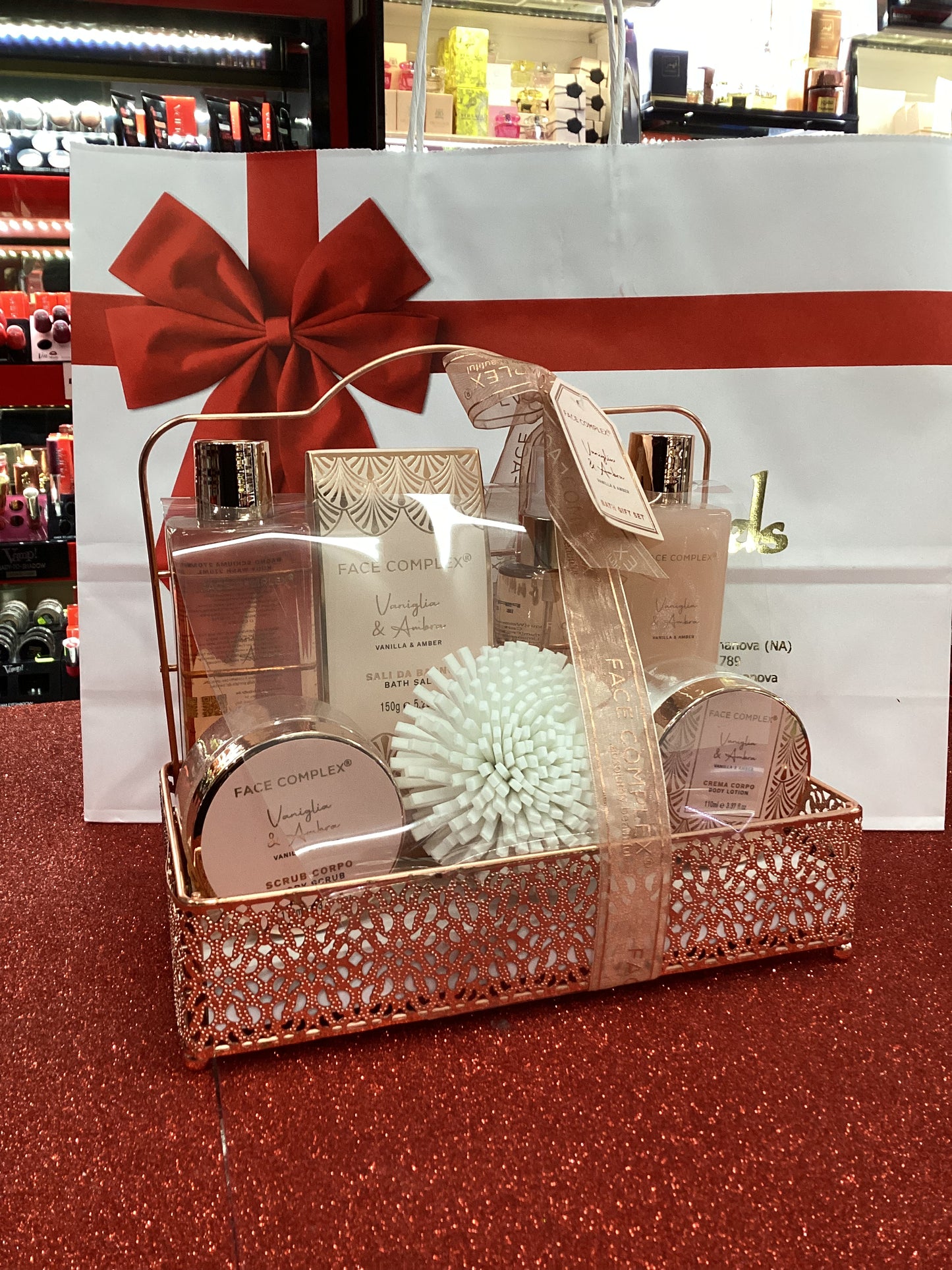 Face Complex Bath gift set Vaniglia e Ambra