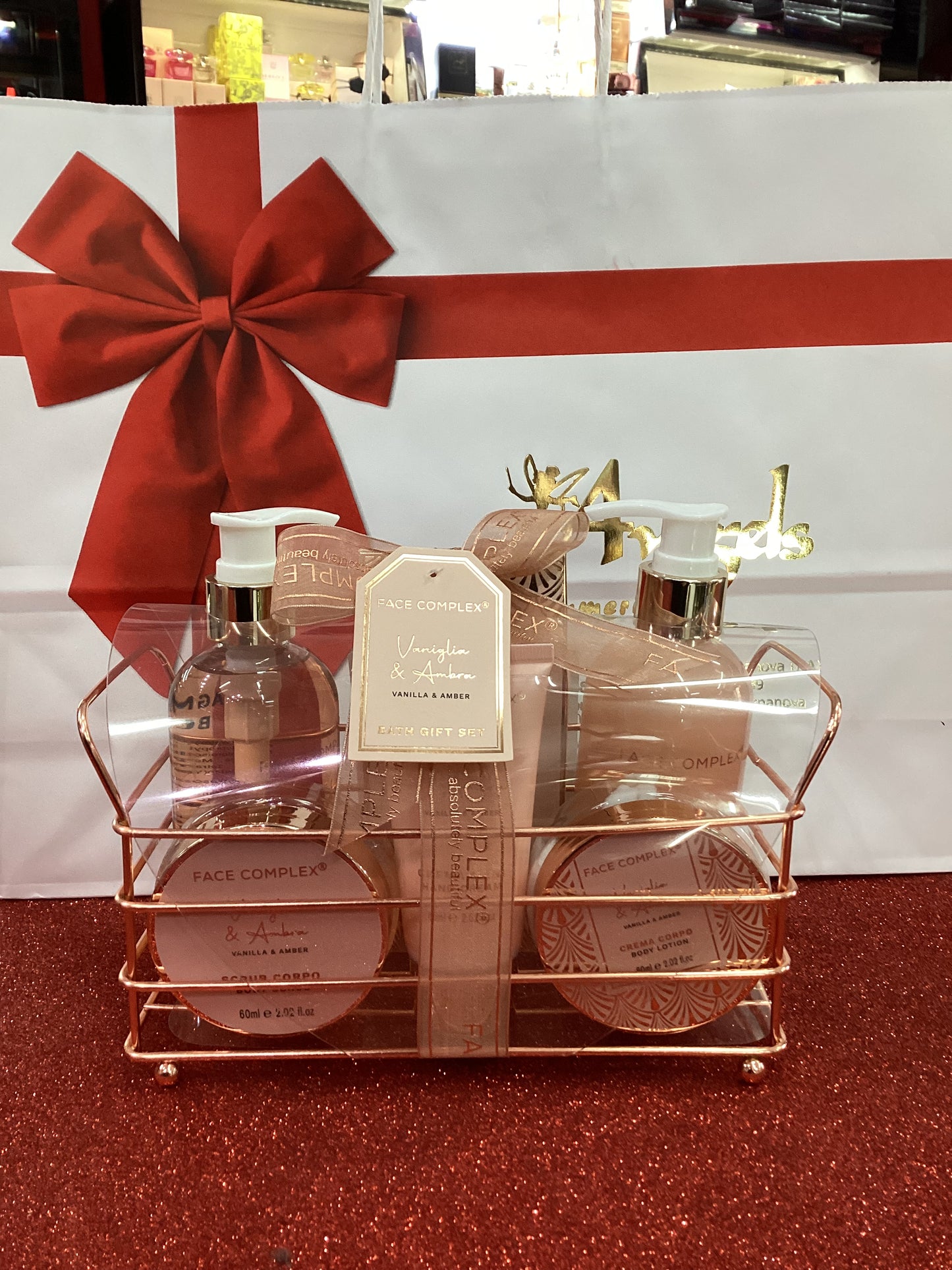 Set Face Complex Bath gift set Vaniglia e Ambra