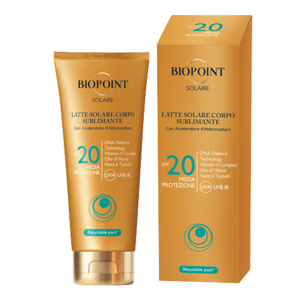 Biopoint Latte Solare Corpo Sublimante