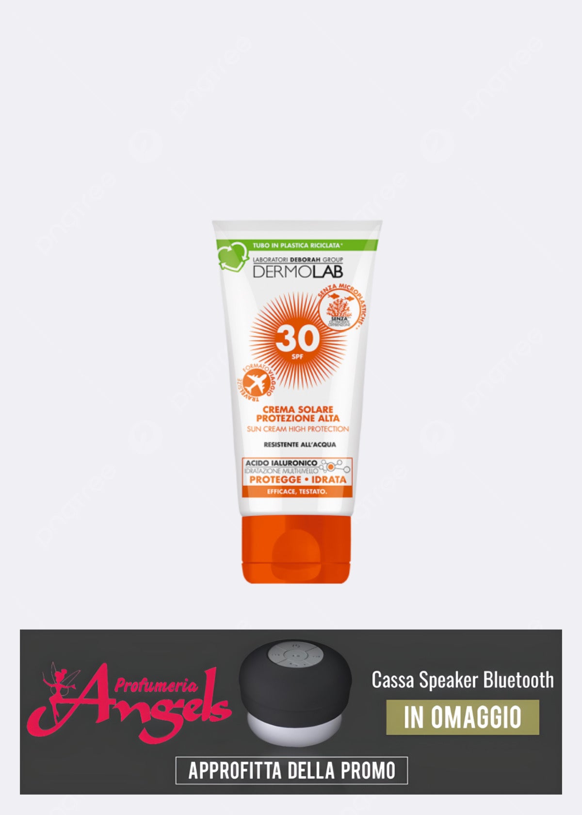 DERMOLAB CREMA SOLARE VISO E CORPO FORMATO VIAGGIO