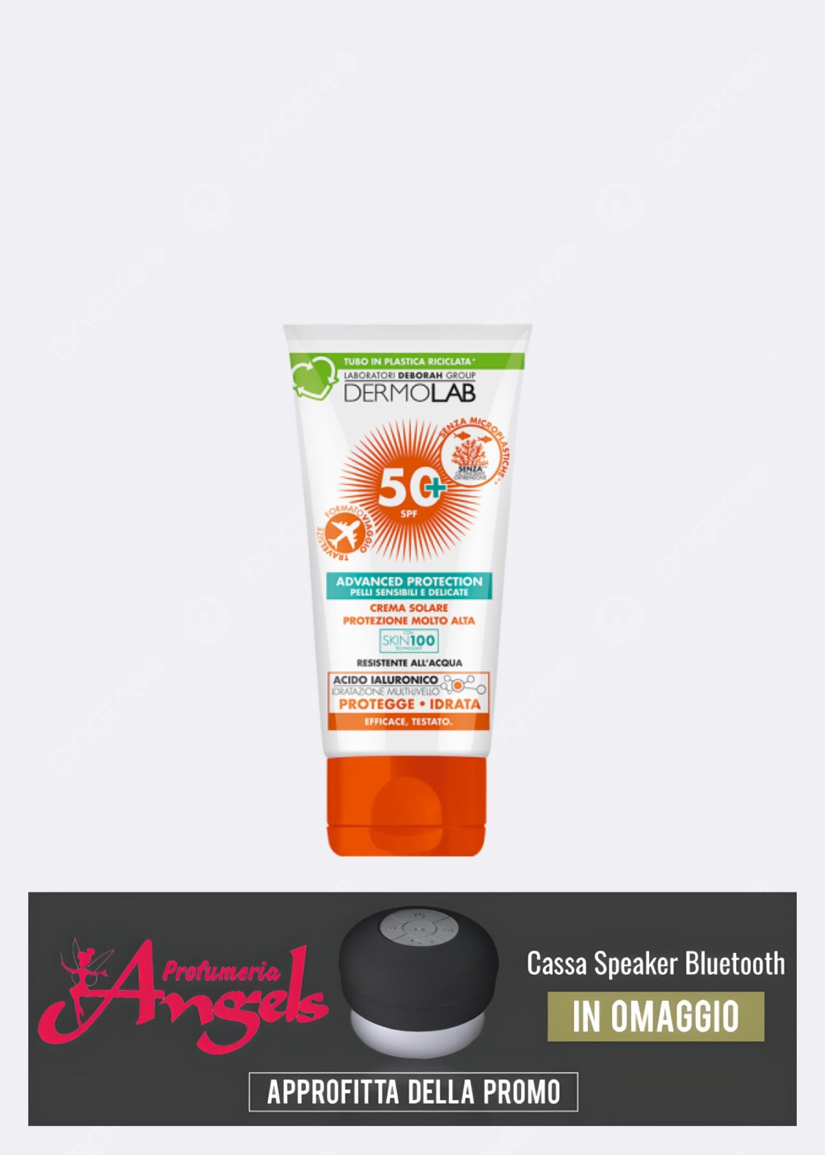 DERMOLAB CREMA SOLARE VISO E CORPO FORMATO VIAGGIO