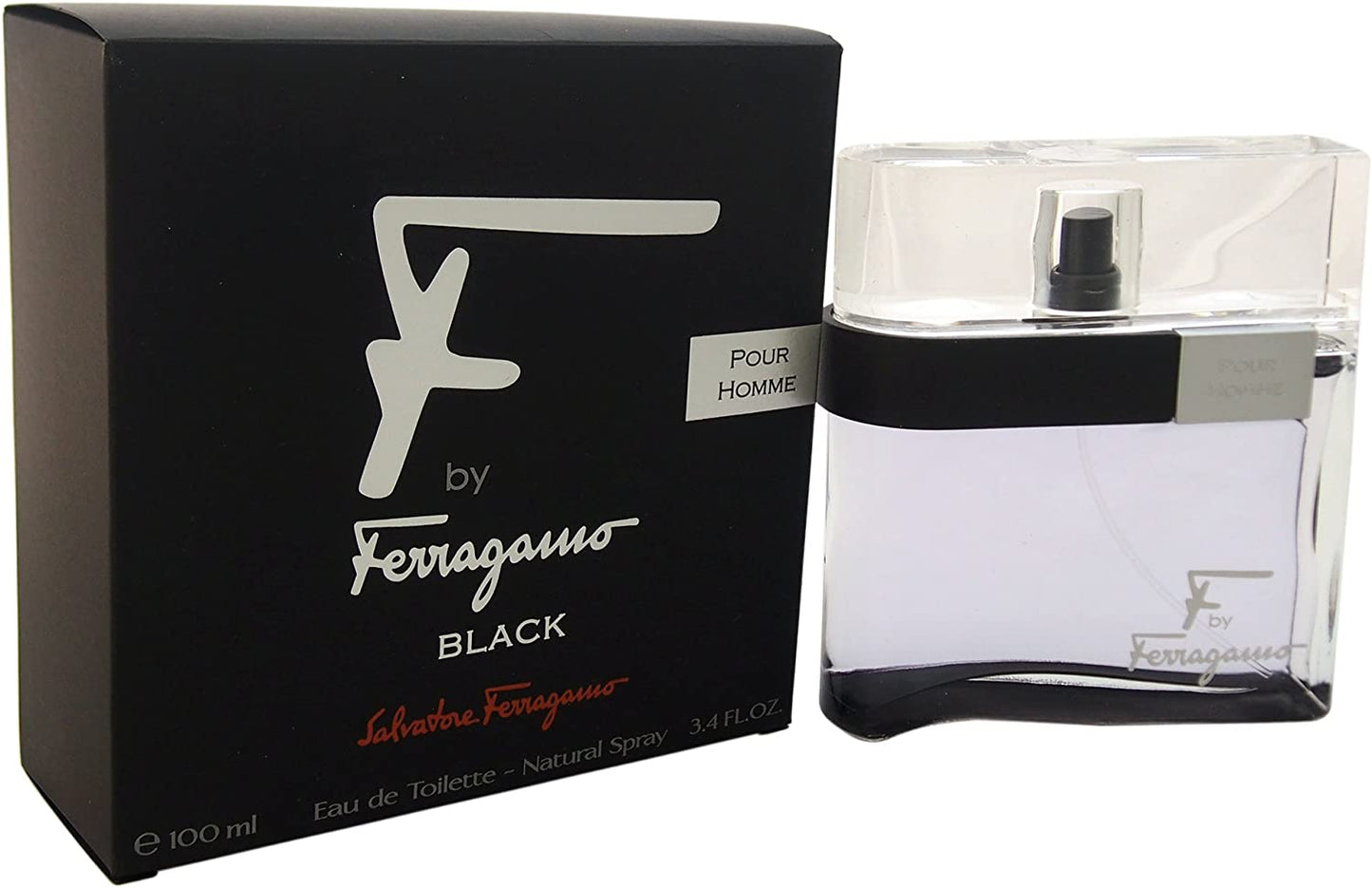 Salvatore Ferragamo F By Ferragamo Black EDT Spray