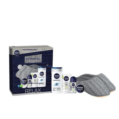Nivea Men Confezione Regalo Uomo Relax Con Ciabatte