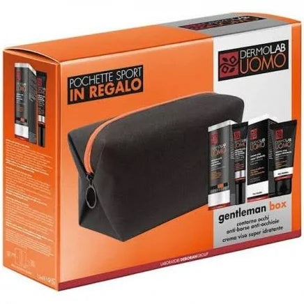 Dermolab uomo cofanetto gentleman box e pochette