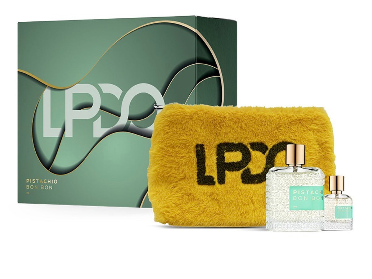 LPDO COFANETTO PISTACHIO BON BON 100ML EDP + 15 ml EDP + Pochette