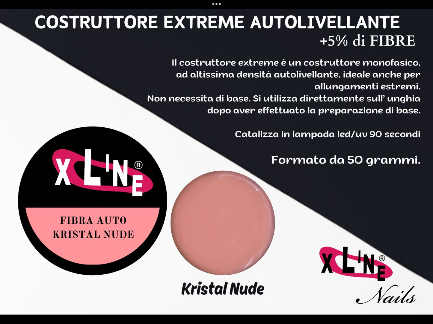 Costruttore extreme autolivellante +5% di fibre krystal nude