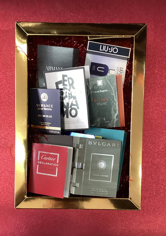 Box fialette  profumo 10 pz assortiti Uomo