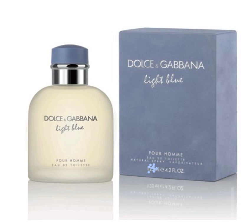 Mini size Dolce e Gabbana Light Blue Uomo Eau de Toilette 4,5 ml