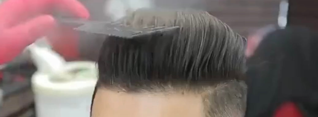 Petine per Acconciature - Ergonomico Antistatico per Capelli Voluminosi, Senza Profumo, Ideale per Fade & Look Soffici, Accessorio per Taglio Fade|Styling Moderno|Petine in Plastica Resistente, Strumenti per Acconciature kappa