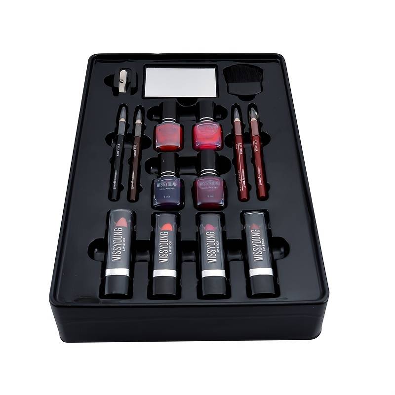 Miss Rôse Kit Trucco Professionale, Tutto In Uno, Scatola Trucco Port