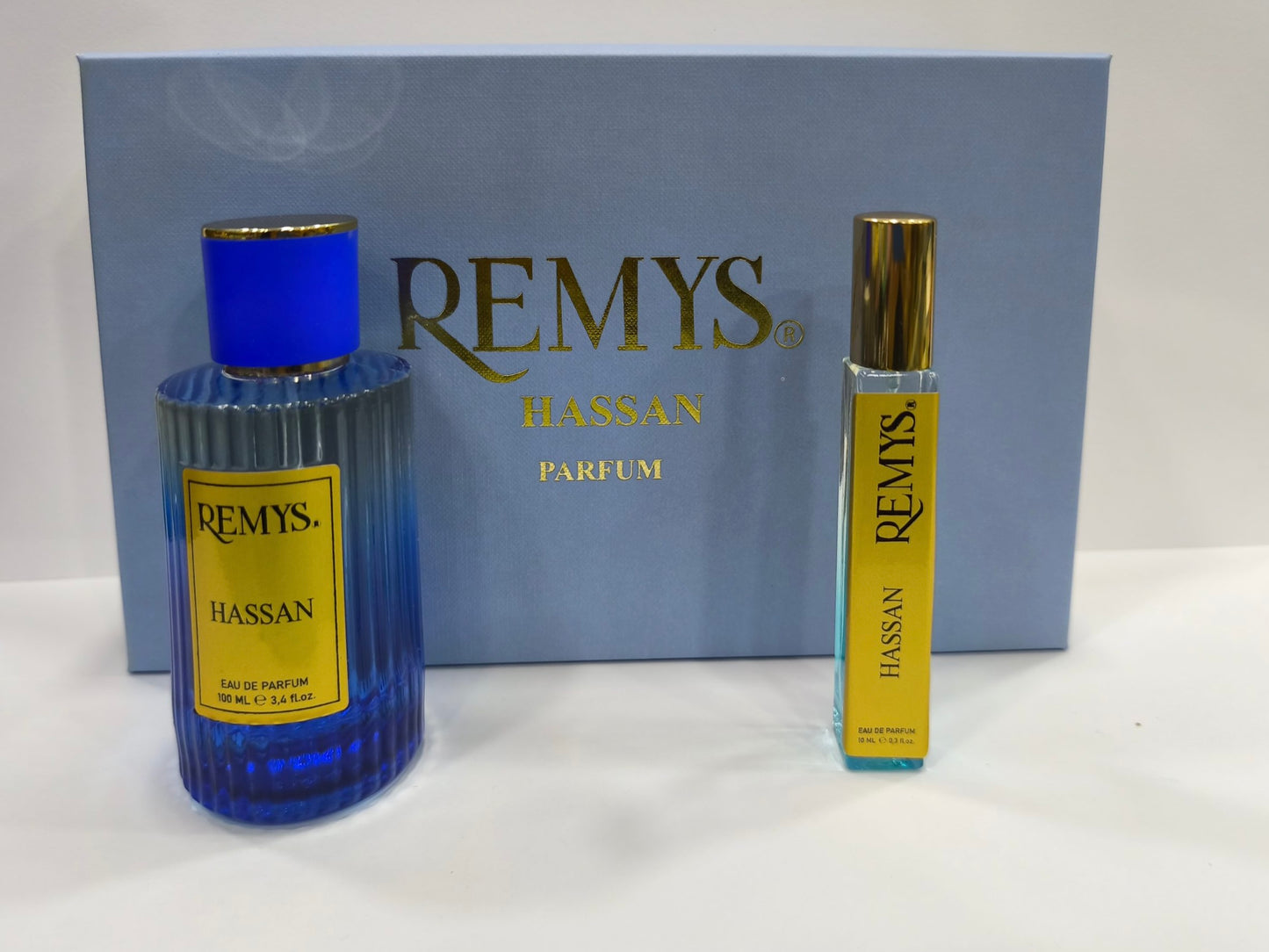 Cofanetto  2 PROFUMO REMYS HASSAN ( fraganza Kajap LAMAR)
