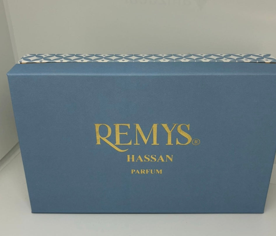 Cofanetto  2 PROFUMO REMYS HASSAN ( fraganza Kajap LAMAR)
