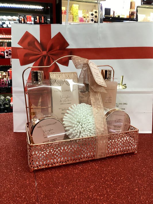 Face Complex Bath gift set Vaniglia e Ambra