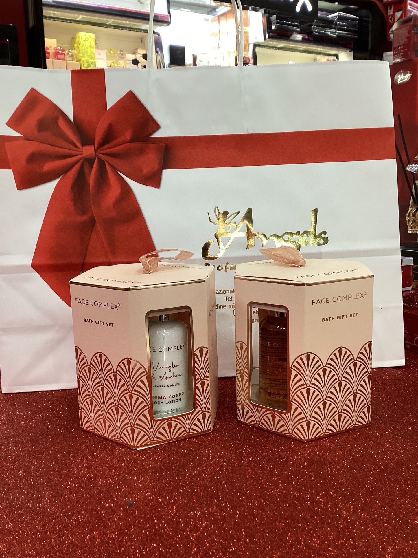 Face Complex Bath gift set esagonale