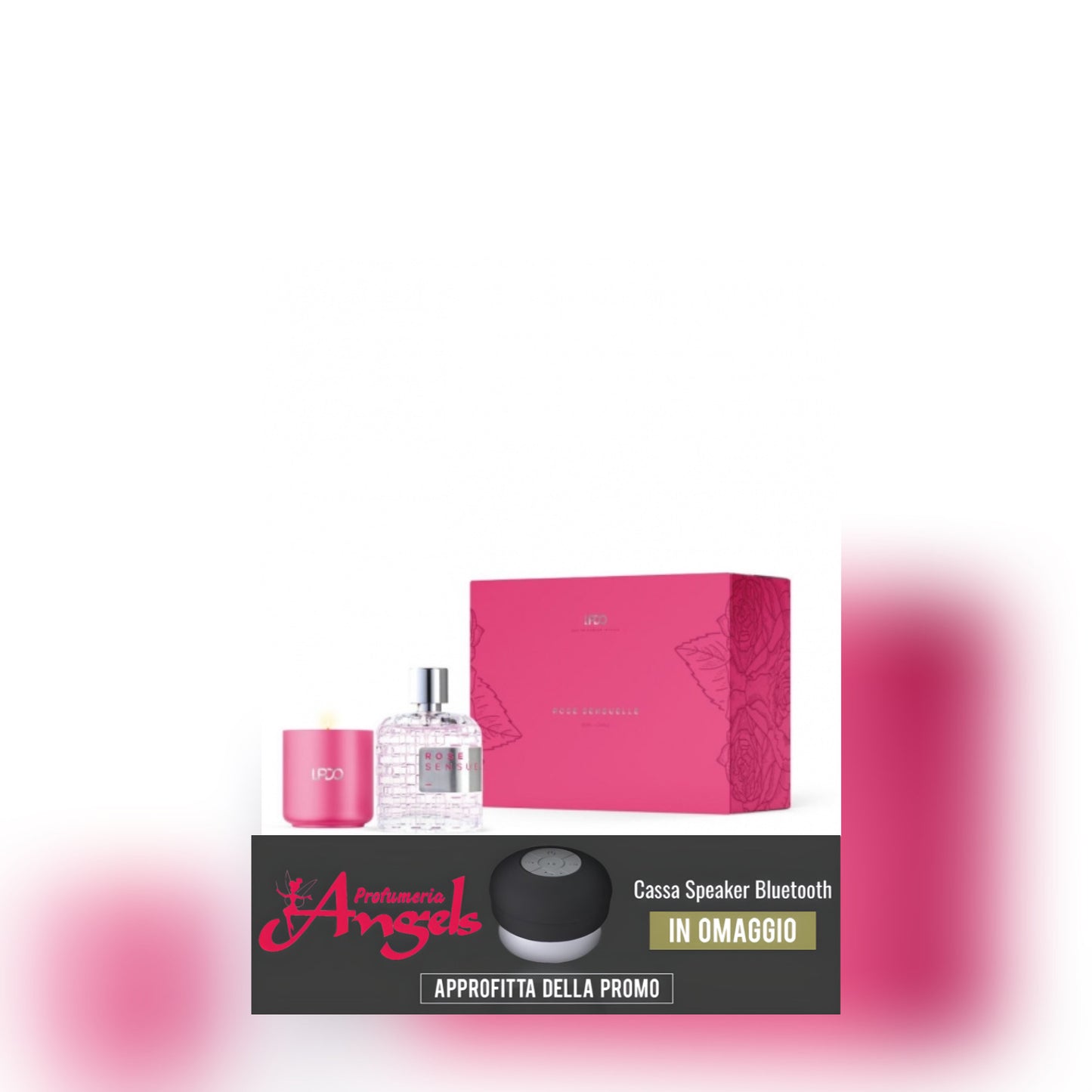 LPDO Cofanetto Rose Musk 100ml + Candela Profumata