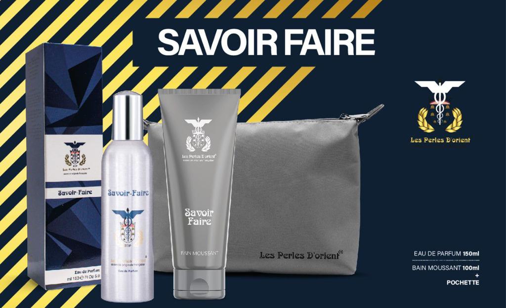 Savoir Faire Edp Confezione 150ml + Bagnoschiuma 100ml + Pochette