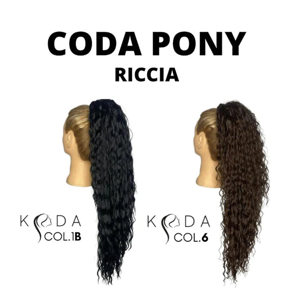 Coda extension a cuffia effetto naturale Modello Pony